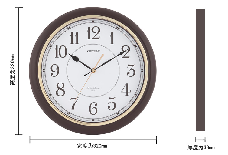 DLW3105-1,DLW3105-2方形挂钟